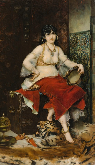 Preparing For The Dance by Harry Humphrey Moore: Digital File: JPG