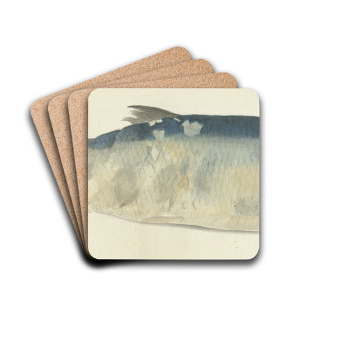 Vis, deels vergaan by Jean Bernard Drink Coasters - set of 4