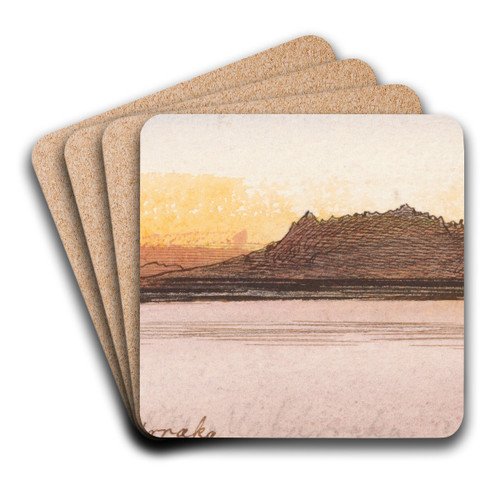 Maharraka by Edward Lear Art Drink Coaster set Maharraka by Edward Lear Art Drink Coaster set
