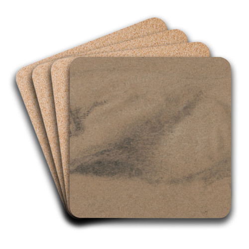 Study of a Sleeping Dog by James Ward Art Drink Coaster set