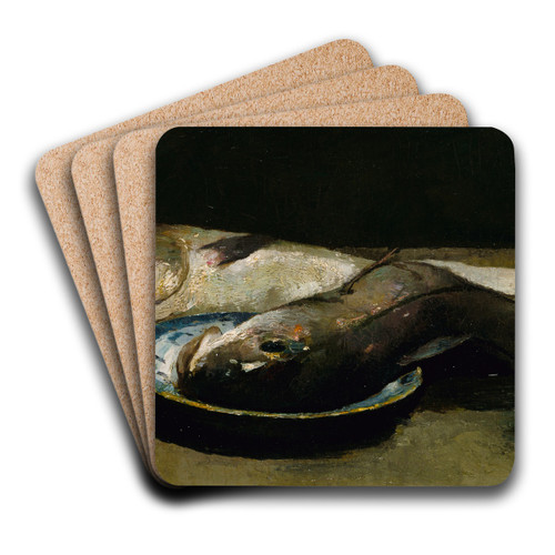 Haddock by Emil Carlsen Art Drink Coaster set