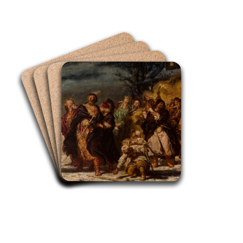 Ivan the Terrible by Jan Matejko Drink Coasters - set of 4