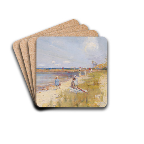 Rickett's Point by Charles Conder Drink Coasters - set of 4 Rickett's Point by Charles Conder Drink Coasters - set of 4