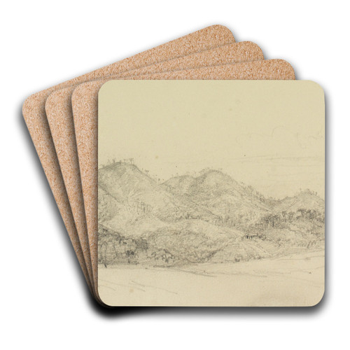 Ansicht Parahybapfad by Ferdinand Keller Art Drink Coaster set