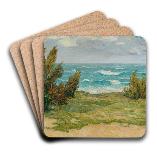 Le Vent by Maxime Maufra Art Drink Coaster set Le Vent by Maxime Maufra Art Drink Coaster set
