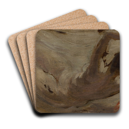La Mtorologie by Albert Besnard Art Drink Coaster set