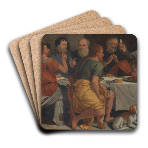 The Last Supper by Lambert Van Noort Art Drink Coaster set
