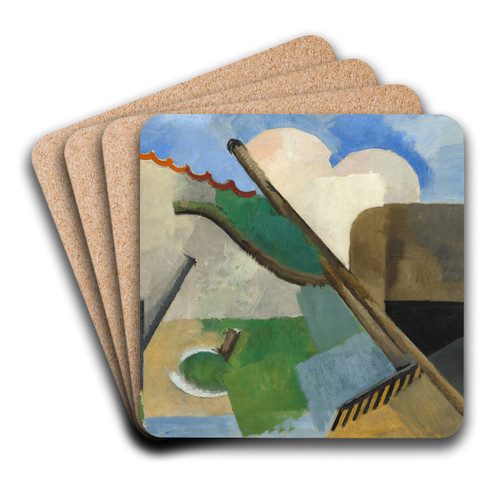 The Watering Can (Emblems - The Garden) by Roger de La Fresnaye Art Drink Coaster set The Watering Can (Emblems - The Garden) by Roger de La Fresnaye Art Drink Coaster set