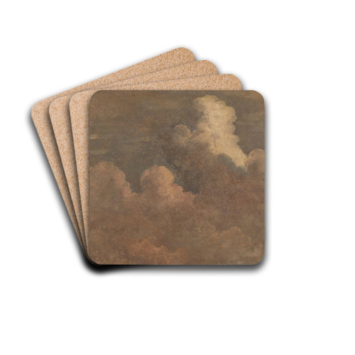 Cloud Study by Knud Baade Drink Coasters - set of 4