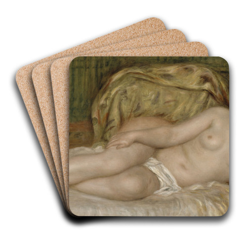 Large Nude by Pierre-Auguste Renoir Art Drink Coaster set Large Nude by Pierre-Auguste Renoir Art Drink Coaster set