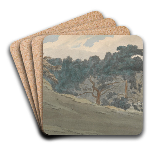 View from Greenwich Park by William P. Sherlock Art Drink Coaster set View from Greenwich Park by William P. Sherlock Art Drink Coaster set