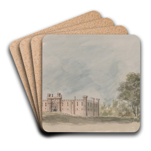 Herstmonceux by Charles Gore Art Drink Coaster set
