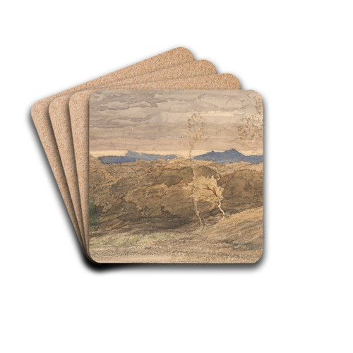Scene in Wales by Samuel Palmer Drink Coasters - set of 4