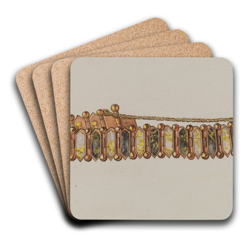 Bracelet by Gordena Jackson Art Drink Coaster set