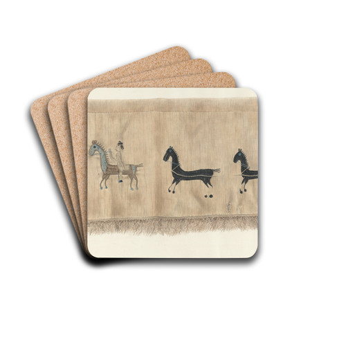 Valance by Mae A. Clarke Drink Coasters - set of 4 Valance by Mae A. Clarke Drink Coasters - set of 4