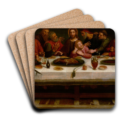 The Last Supper by Willem Key Art Drink Coaster set The Last Supper by Willem Key Art Drink Coaster set