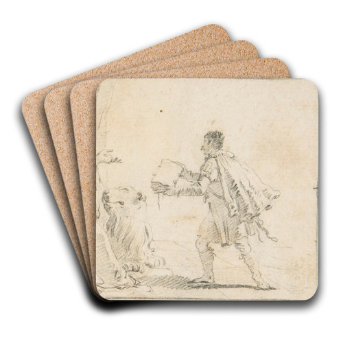 Allegory of Venice by Giovanni Battista Tiepolo Art Drink Coaster set Allegory of Venice by Giovanni Battista Tiepolo Art Drink Coaster set