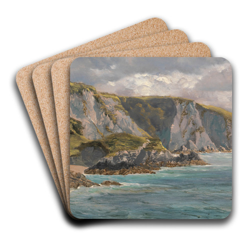 Pwll Cwn by John Brett Art Drink Coaster set Pwll Cwn by John Brett Art Drink Coaster set