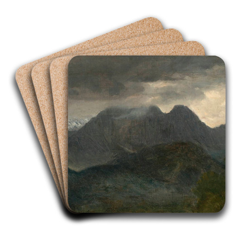 Tatra Mountains  view of Giewont by Aleksander Kotsis Art Drink Coaster set