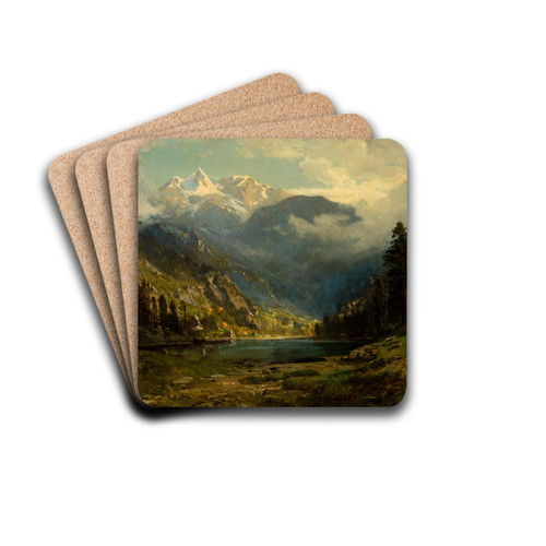 California Pines by William Keith Drink Coasters - set of 4