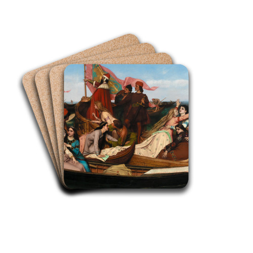 Brides of Venice by Jozef Van Lerius Drink Coasters - set of 4