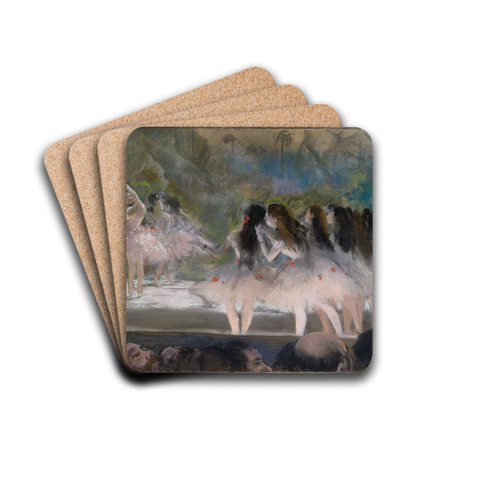 Ballet at the Paris Opra by Edgar Degas Drink Coasters - set of 4