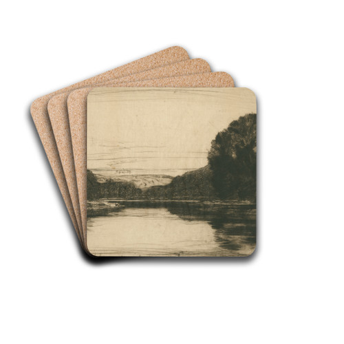 Still Waters by David Young Cameron Drink Coasters - set of 4