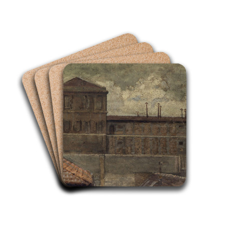 La Prison Saint-Lazare. by Lazar Meyer Drink Coasters - set of 4