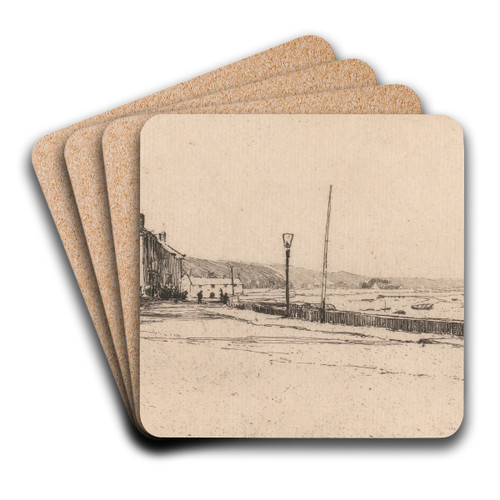 Parkgate by Sir Frank Short Art Drink Coaster set Parkgate by Sir Frank Short Art Drink Coaster set