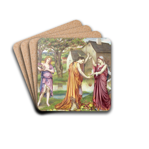 The Cadence of Autumn by Evelyn De Morgan Drink Coasters - set of 4