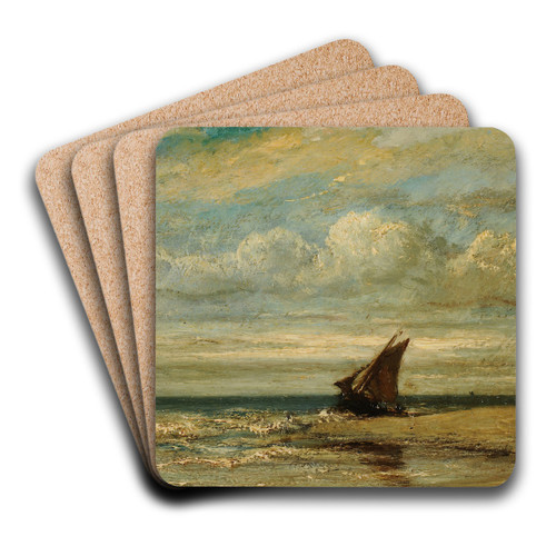 Marine by Jules Dupr Art Drink Coaster set