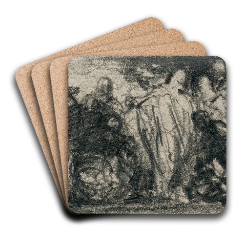Literaire voorstelling by Matthijs Maris Art Drink Coaster set