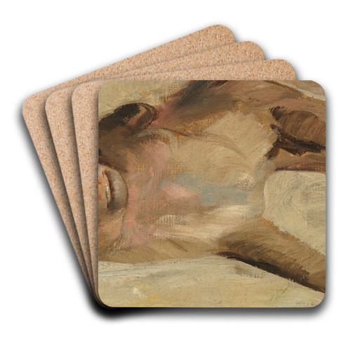 Schweinsaffe by Wilhelm Kuhnert Art Drink Coaster set Schweinsaffe by Wilhelm Kuhnert Art Drink Coaster set