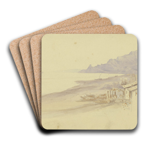 La Punta by Peter Burnitz Art Drink Coaster set