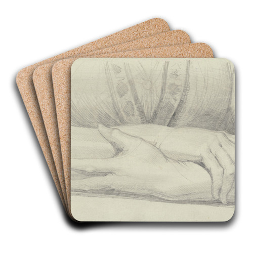 Handschuhe by Henry Fuseli Art Drink Coaster set