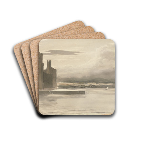 Carnarvon by Cornelius Varley Drink Coasters - set of 4