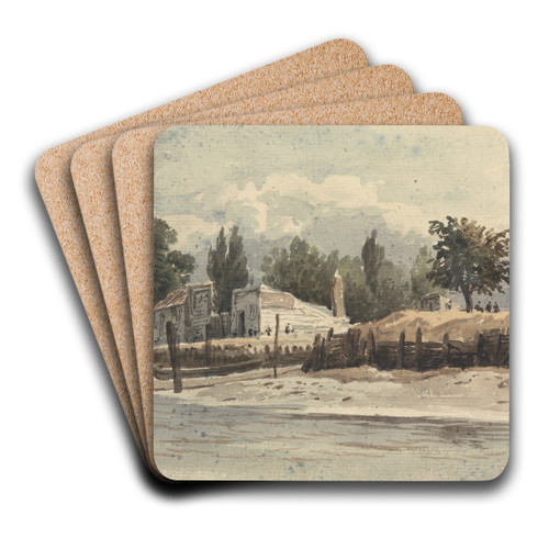 Millbank by John Varley Art Drink Coaster set