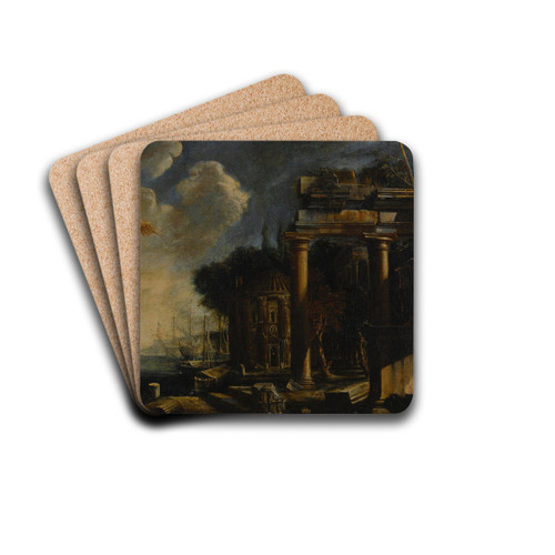 Capriccio by Niccol Codazzi Drink Coasters - set of 4