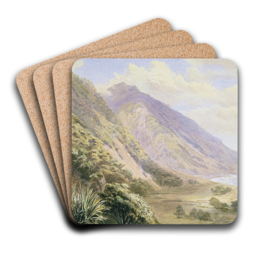 Paekakariki by John Gully Art Drink Coaster set