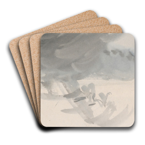 The Channel Sketchbook 24 by Joseph Mallord William Turner Art Drink Coaster set