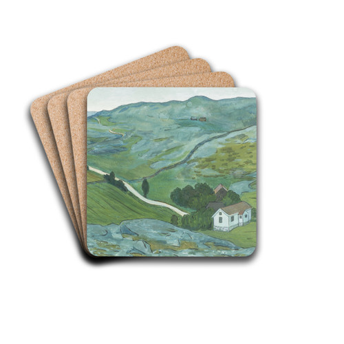 Waste Land by Ivar Arosenius Drink Coasters - set of 4
