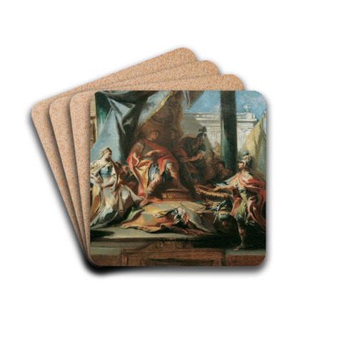 Die Gromut Des Scipio by Hans Canon Drink Coasters - set of 4