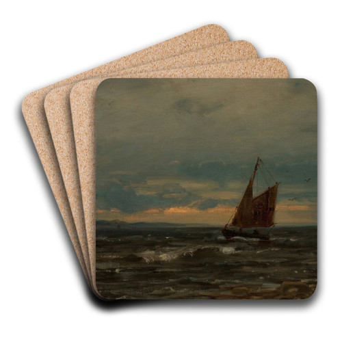 Losskyte by Amaldus Nielsen Art Drink Coaster set Losskyte by Amaldus Nielsen Art Drink Coaster set