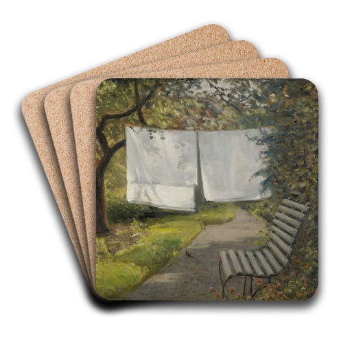 Havekrok by Amaldus Nielsen Art Drink Coaster set