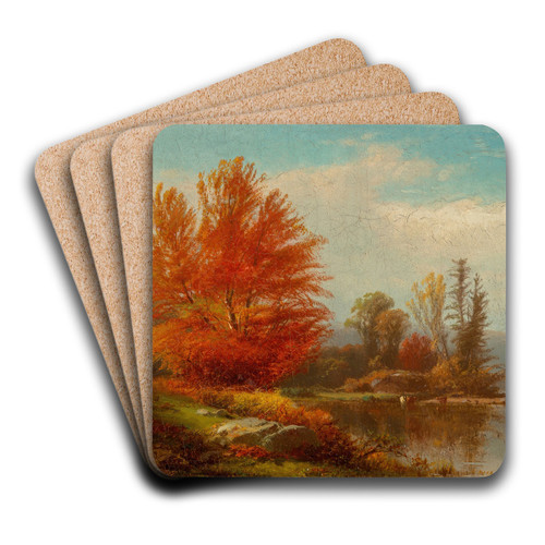 Autumn by William Hart Art Drink Coaster set