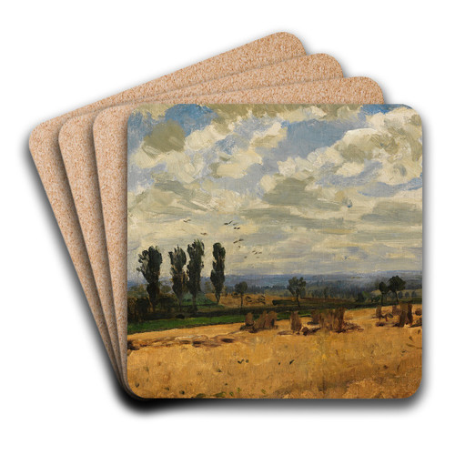 Landschaft, Wohl by Karl Buchholz Art Drink Coaster set