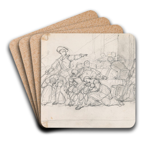 The Geuzen by Nicaise De Keyser Art Drink Coaster set