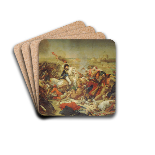 The Battle of Abukir, 25 July 1799 by Antoine-Jean Gros Drink Coasters - set of 4 The Battle of Abukir, 25 July 1799 by Antoine-Jean Gros Drink Coasters - set of 4