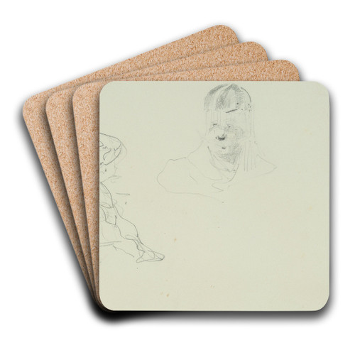 Croquis by Henri de Toulouse-Lautrec Art Drink Coaster set Croquis by Henri de Toulouse-Lautrec Art Drink Coaster set