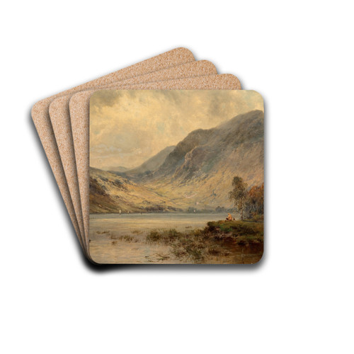 Loch Katrine by Alfred de Branski Drink Coasters - set of 4